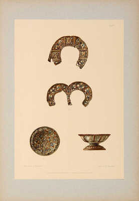 Образцы декоративного и прикладного искусства из императорских дворцов... Вып. 1-4, 6-12. [52 л. ил.] СПб., 1901-1908. 